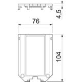 UT34 P2, Ramka montażowa