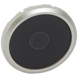 CELIANE - PLAKIETKA ŁĄCZNIKA DOTYKOWEGO SZKŁO GRAFITOWE, Legrand