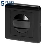 Czujnik ruchu 2 żyłowy 160st. IP20 300W do puszki czarny ORNO