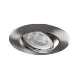 Oprawa sufitowa punktowa 1x50W GX5,3 IIIkl. 12V IP20 CTX-DT02B-C/M matowy chrom 2593 KANLUX