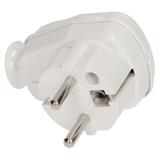 Wtyczka kątowa z włącznikiem i kontrolką AWA-ŁK/BIAŁA ORNO