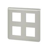 Mosaic - Ramka 2x2x2 Modułowa - Aluminium 079338L LEGRAND