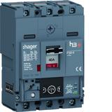 MCCB Wyłącznik mocy h3+ P160 3P 40A 70kA Energy HES040NC HAGER