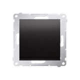 Simon 54 Przycisk pojedynczy rozwierny bez piktogramu 10A szybkozłączka antracyt