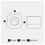 INCARA: ELECTR'ON - PODSTAWA USB A+C - 2,5 M-BIAŁY, Legrand