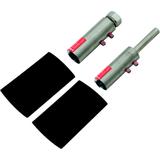 Zestaw montażowy do HVI long 20 mm, czarny, 2 głowice, 2 opaski termokurczliwe, 4 opaski kablowe