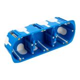 Puszka podtynkowa 60mm, wiatroszczelna, potrójna