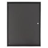 Drzwi metalowe do szafy wiszącej bez zamka 600x18U