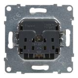 SUNO - Gniazdo 2P+Z - 16 A - 250 V~ - zaciski śrubowe, Biały, Legrand