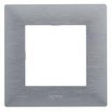 Niloe Step Ramka Pojedyncza 1X Kolor Aluminium Szczotkowane 863891 LEGRAND