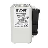 FUSE 160A 1250V 1*BKN/80 AR CU Wkładka szybka 160A AC 1250V rozmiar 1 45x59x81 mm aR 170M3443 EATON