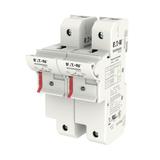 CH222DIU Podstawa bezpiecznikowa 125A AC 690V 22x58 mm 2P IEC neonowy wskaźnik CH222DIU EATON