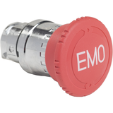 Harmony XB4 Przycisk do awaryjnego zatrzymania Obrót Czerwona 40mm /EMO/ Metal ZB4BS84430 Schneider