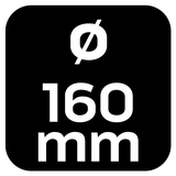 Lejek kątowy 160 mm, 1.2 l