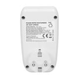 Watomierz kalkulator energii z wyświetlaczem LCD wersja Schuko OR-WAT-419(GS) ORNO