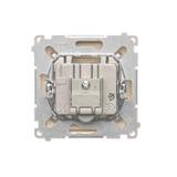 Simon Basic Gniazdo antenowe R-TV-SAT końcowe beż *Może być użyte jako gniazdo zakończeniowe do gnia