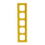 AXCENT Ramka 5-krotna  żółty