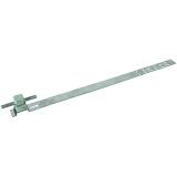 Wspornik dachowy UNIsnap dł. 475 mm, stal nierdzewna NIRO/ tworzywo, szary