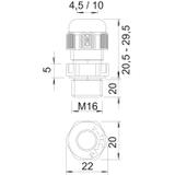 DŁAWIKI METR.Z DŁ.GW.M16X1,5 CZ.
