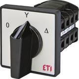 CS 32 12 U - Przełacznik 0-gwiazda-trójkąt