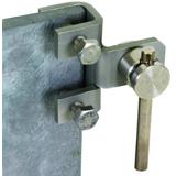 Zacisk krawędziowy 5-18 mm, do drutu 6-10 mm, stal nierdzewna NIRO