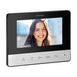 Zestaw wideodomofonowy bezsłuchawkowy, kolor LCD 4,3 z aluminiową wideo kasetą, LIRA