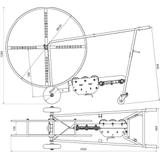 Prostowarka jezdna do drutu 7-10 mm, wariant D, St/tZn 597006 DEHN