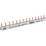 Szyna łączeniowa sztyftowa 3P 63A 10mm2 (54 mod.) IZS10/3F/54 (1m) 002921103 ETI