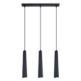 Lampa wisząca PRYSM 3L czarna