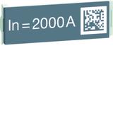 ACB HW2/4 Wtyczka z oznaczeniem znamionowym wyłącznika 2000A dostarczane luzem
