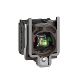 Harmony XB4 Korpus przycisku LED 230/240V biały metalowy styk 1Z+1R ZB4BW0M15 Schneider