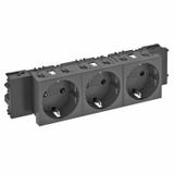 STD-D0C SWGR3, Gniazdo 0°, VDE, potrójne, Connect 45