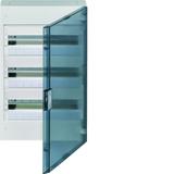 vega Rozdzielnica natynkowa 3x18 IP40 drzwi transparentne VB318TB HAGER