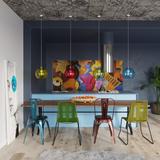 Sollux Lampa wisząca BALL szampański SL.0249