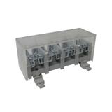 LZ 4*35/16 wyk.21P Odgałęźnik instalacyjny 4-segmentowy (zacisk: 4x35mm2 - 4x4x16mm2) na TS35 z pokr