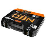 Klucze nasadowe 1/2", 1/4", zestaw 73 szt., CrV