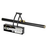 Kinkiet lampa nad lustro RICO LED 7W 770lm 4000K IP44 dł. 40 cm czarna ORNO
