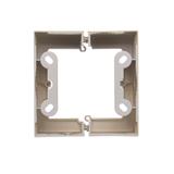 Simon 54 Premium Puszka natynkowa pojedyncza składana do ramek Simon 54 PREMIUM. Głębokość 40mm złot