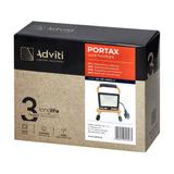PORTAX naświetlacz roboczy na statywie 30W 2400lm IP65 4000K neutralna biel AD-NR-6590L4 ORNO