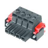 BUZ 10.16HP/04/180SF AG BK BX Złącze kablowe do płytek drukowanych /20szt./ WEIDMULLER