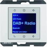 Berker K.1 Radio Touch podtynkowe DAB+ Bluetooth biały połysk 30847009 HAGER