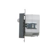 Simon 55 Oprawa oświetleniowa LED 230V z czujnikiem ruchu (1,2 W) Barwa neutralna 4200K Grafitowy ma