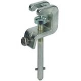 Zacisk uniwersalny, długi trzpień z poprz. kołkiem, fi 20/25 mm, do 20 mm pł.