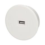 Bezprzewodowa ładowarka indukcyjna z dodatkowym portem USB biała OR-AE-1367/W ORNO