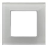 ARIA Ramka pojedyncza - kolor białe szkło