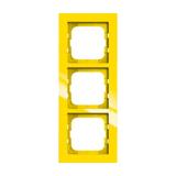 AXCENT Ramka 3-krotna  żółty