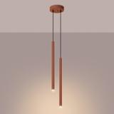 Sollux Lampa wisząca PASTELO 2 ochra czerwona SL.1525