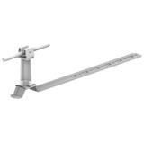 AN-19KP/OG/S-N Uchw.dach.uniw.Z-zatrz. L=28cm,H=7cm /OG/ szary