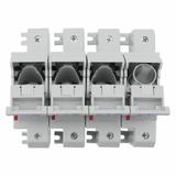 3 Pole 22x58 MFH and Neutral Podstawa wkładki cylindrycznej 22x58 3p+1N 125A 690VAC CH223DNU EATON