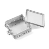 NS6 Puszka instalacyjna naścienna z możliwością zastosowania haka HNS, FASTBOX&HOOK - kolor szary